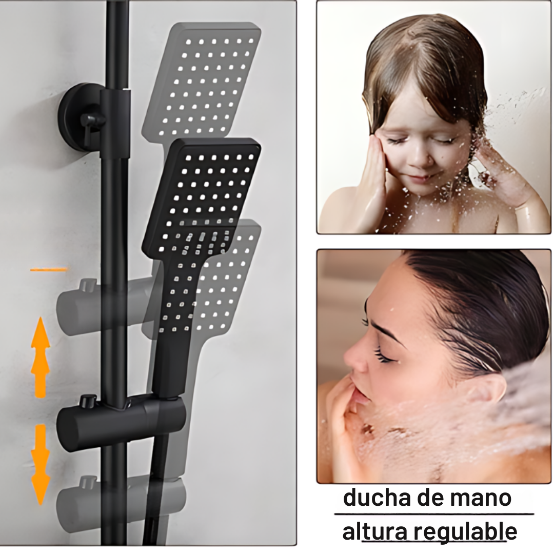 columna ducha multifuncional 4 en 1