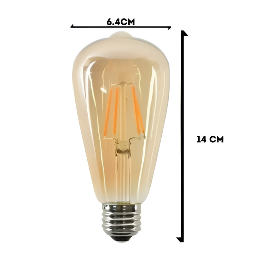 Guirnalda Led edison 6w 10 metros 10 ampolletas