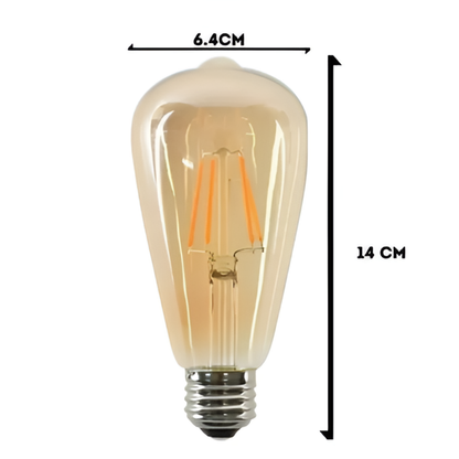 Guirnalda Led edison 6w 10 metros 10 ampolletas