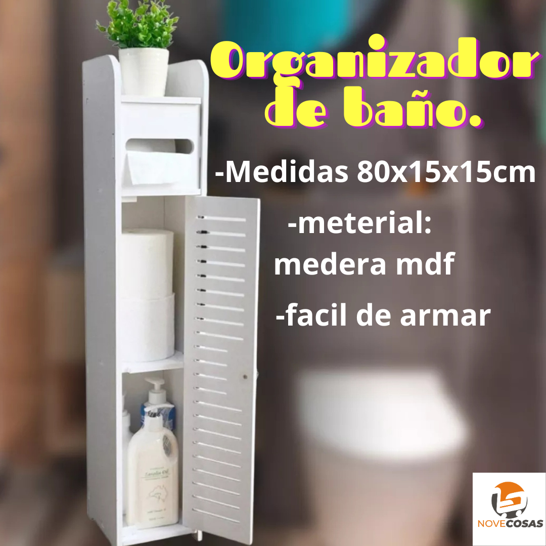 Organizador de baño